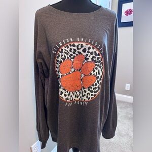 Clemson University LS T-shirt NWT